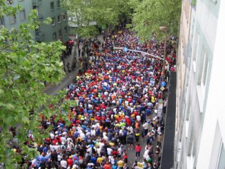 Gutenberg Halbmarathon sorgt am 10. Mai für Sperrungen auf der Theodor Heuss Brücke und in der Innenstadt