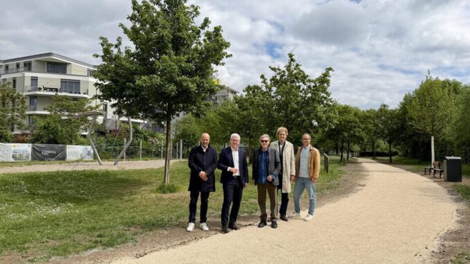 Investor finanziert neue Fuß und Radverbindung in Kastel zur Rheinpromenade