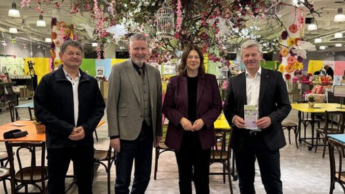 Pop up Markt belebt leerstehendes Gebäude in Wiesbadens Innenstadt