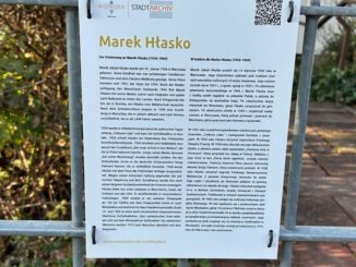 Wiesbaden erinnert mit Tafel an den polnischen Schriftsteller Marek Hłasko