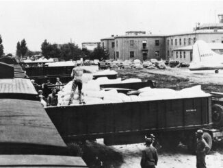 Wiesbadener Archivfoto der Luftbrücke Teil der neu gestalteten Dauerausstellung in Bonn
